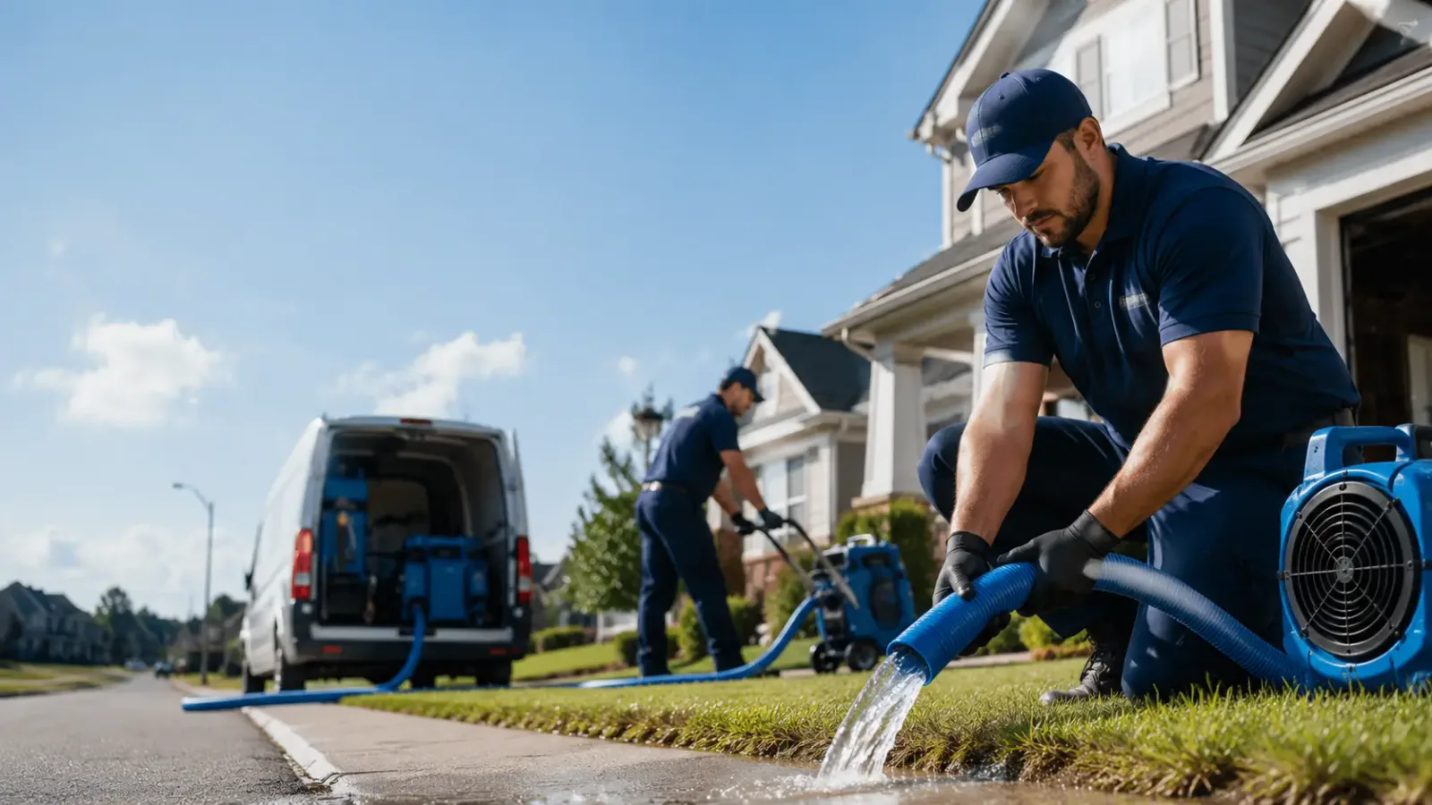 Flood Damage Restoration in Bunker Hill, IN
